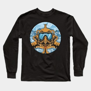 Aquatic Explorer's Odyssey,adventure,christimas Long Sleeve T-Shirt